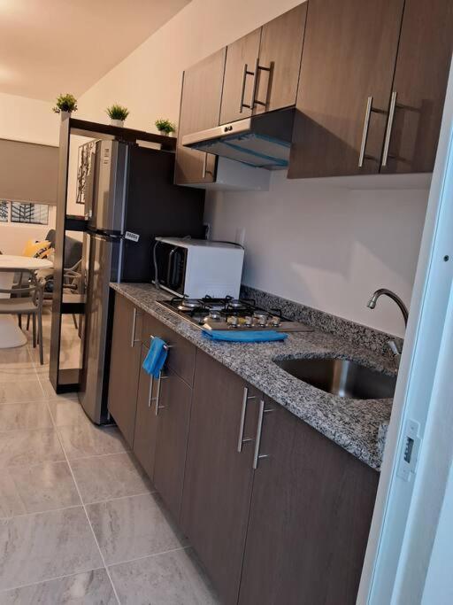 Departamento Ciudad Mayakoba 2 Habitaciones ปลายาเดลการ์เมน ภายนอก รูปภาพ